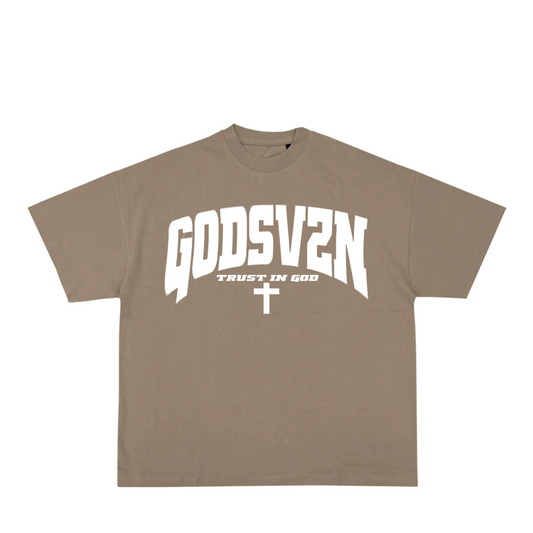 GODSVZN T SHIRT ( samoan Brown)